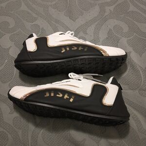 Fashion Colorblock Lace-Up Sneakers for Men Breathable Low-Top Dad Shoes Running